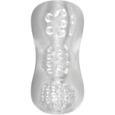 Adam & Eve Triple Chamber Ball Drainer Stroking Toy Strokers - Manual